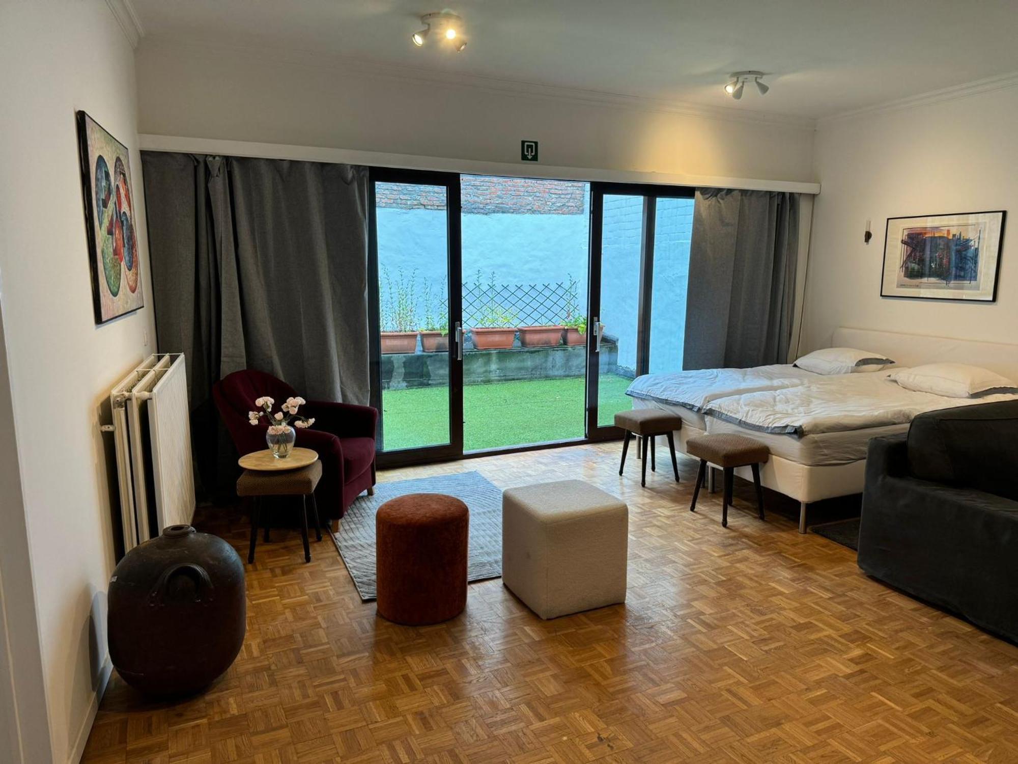 Garden Loft In City Center Meir 1Fl Антверпен Экстерьер фото